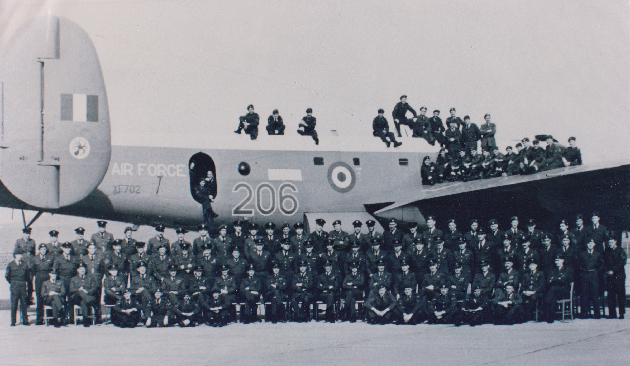 206 Sqn, Shackleton, St Mawgan, Bazalgette